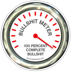 Official Bullshit Meter